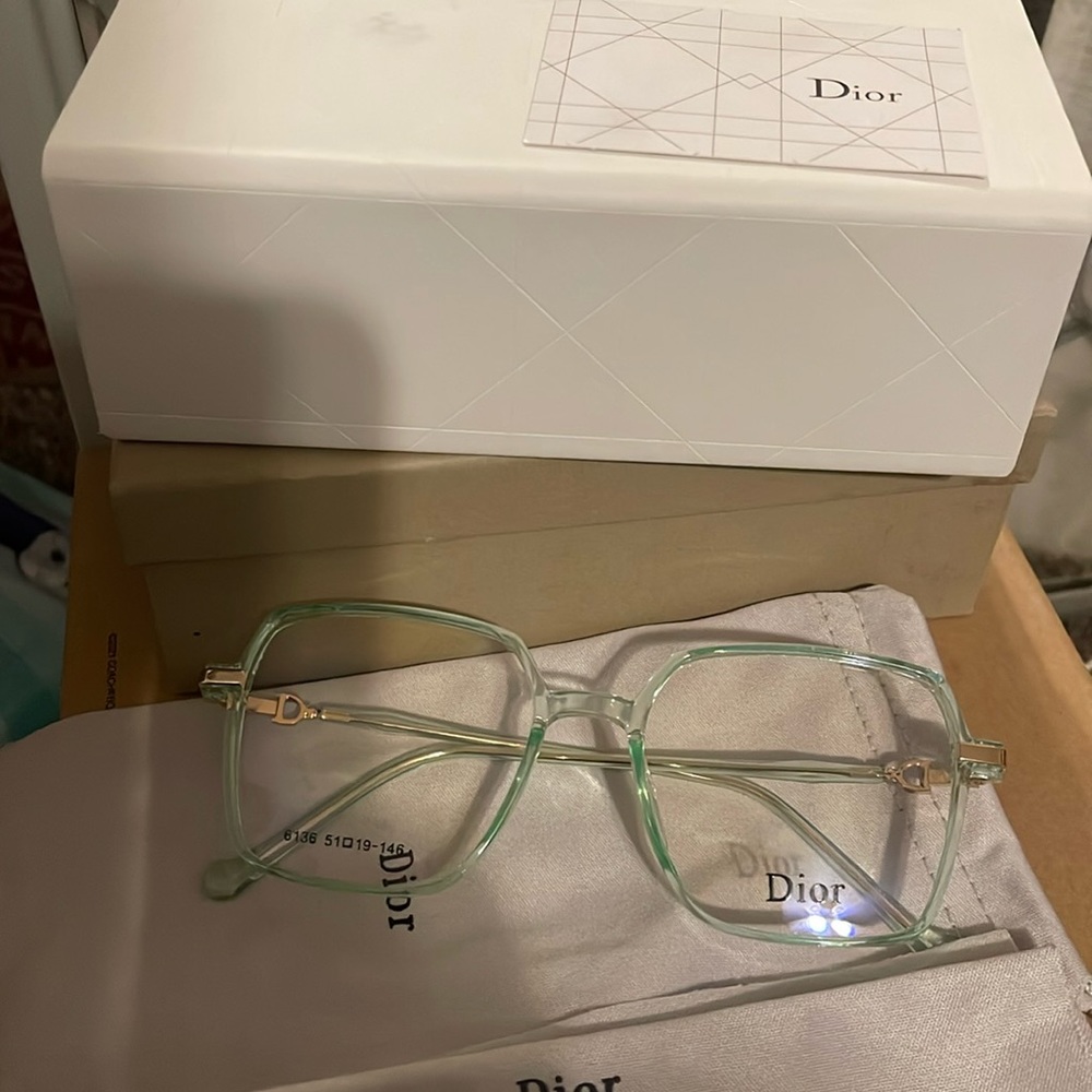 new glasses are beautiful